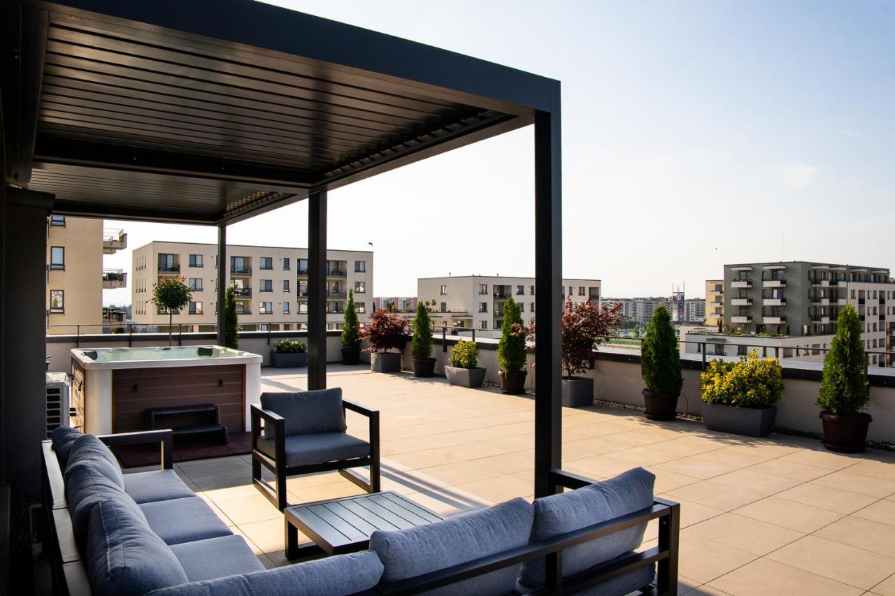 Penthouse Eliza - Coressi Braşov Exteriör bild