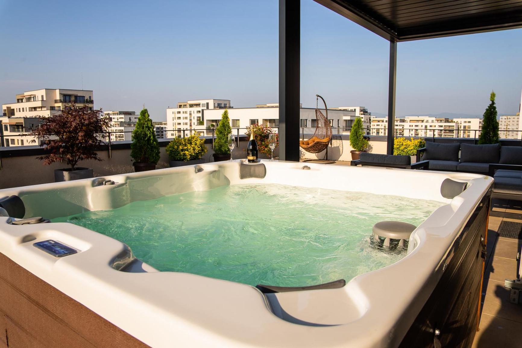 Penthouse Eliza - Coressi Braşov Exteriör bild