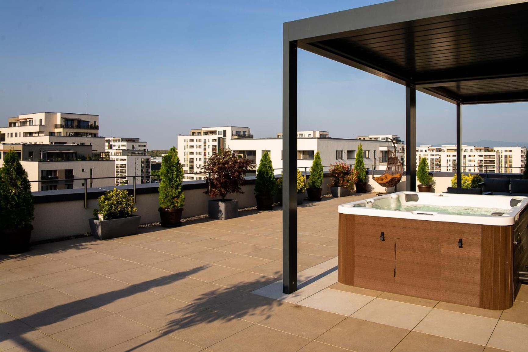 Penthouse Eliza - Coressi Braşov Exteriör bild